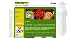 Desktop Screenshot of pomona.hr
